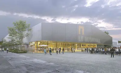 Actualité à Rennes - MusikHall Rennes : 9 000 places et un chantier qui passe au gros œuvre