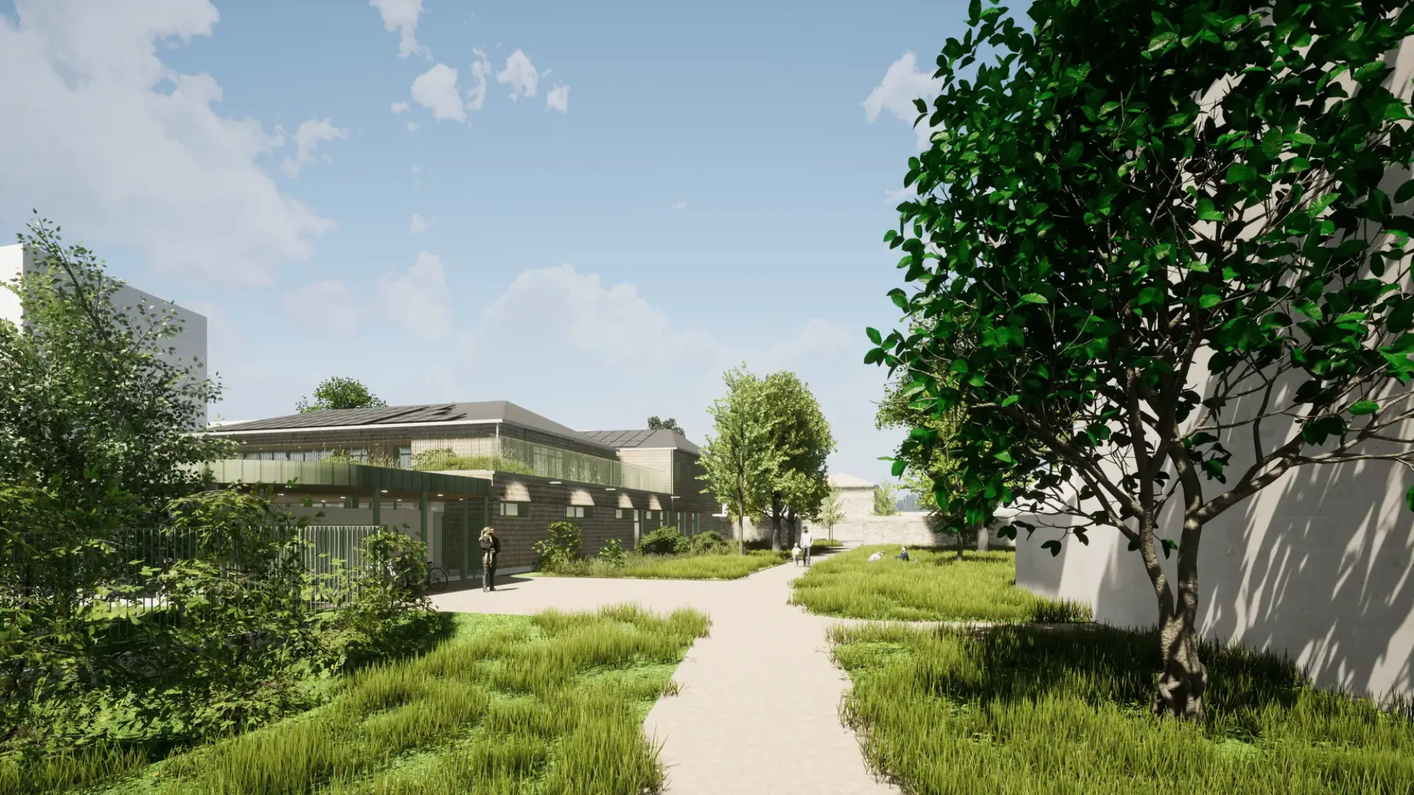 Le projet de crèche au Bois-Perrin à Rennes